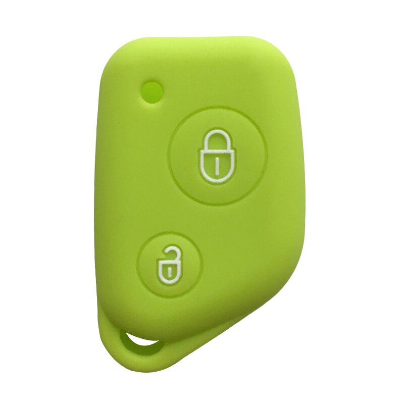 Funda de silicona para llave de coche, 2 botones, para Peugeot 406, 306, 205, 206, 405, Citroen Berlingo, Xsara, Picasso, Saxo