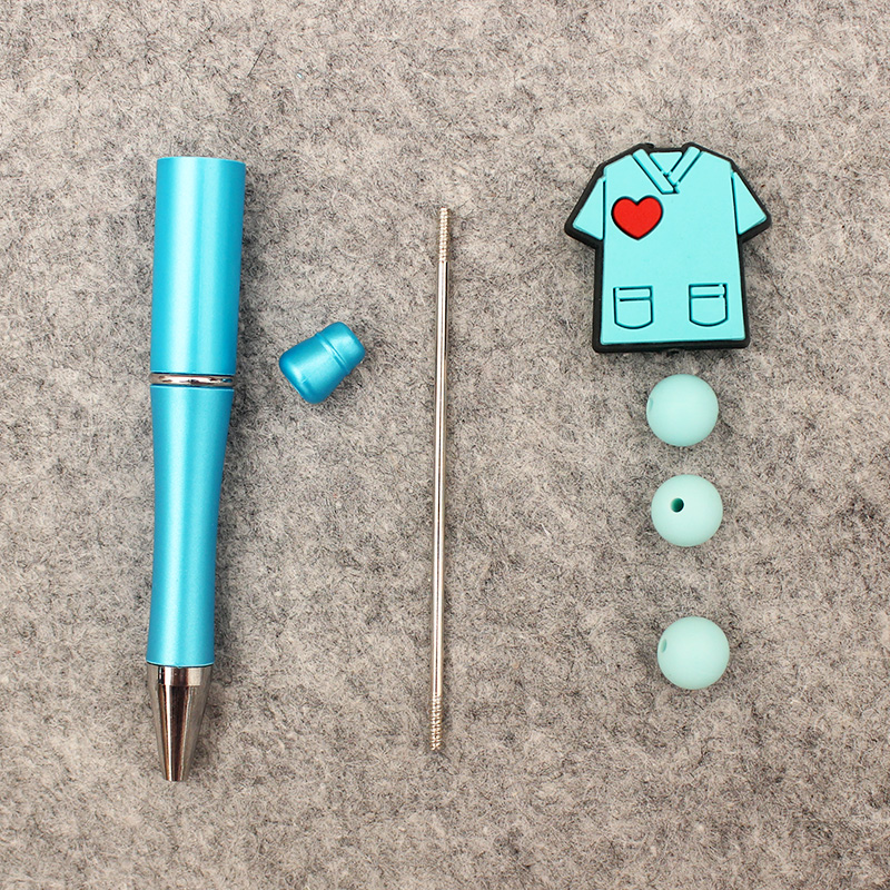 Dessin animé bricolage stylo à bille école hôpital étudiant infirmière stylo à bille