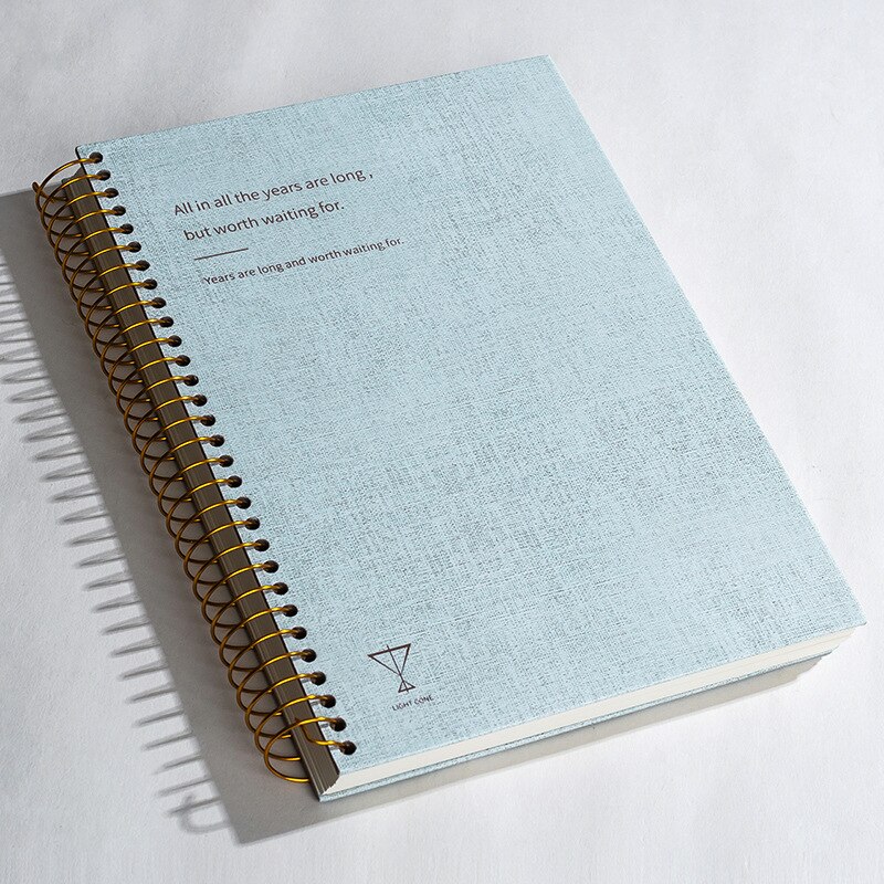 B5 Notebook Binder Sketchbook Office Supplies Lyofes Thicken Spiral Notebooks Book Diary School Stationery Work Super Thick Page: 9