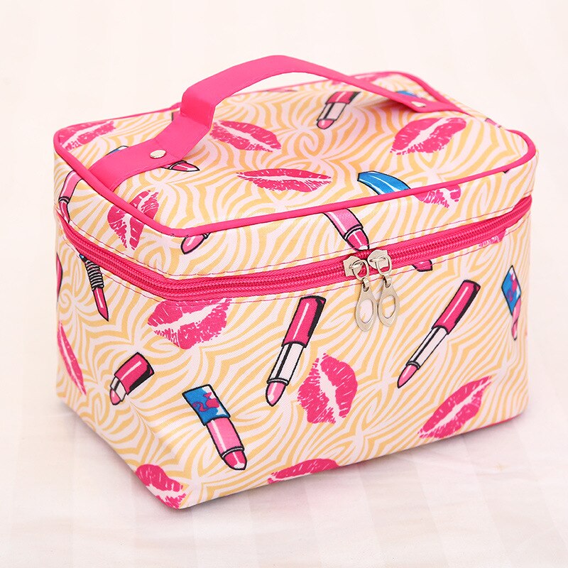 Multifunction Travel Cosmetic Bag Women Makeup Bags Toiletries Kit Organizer Waterproof Female Storage Make up Wash Cases: P06