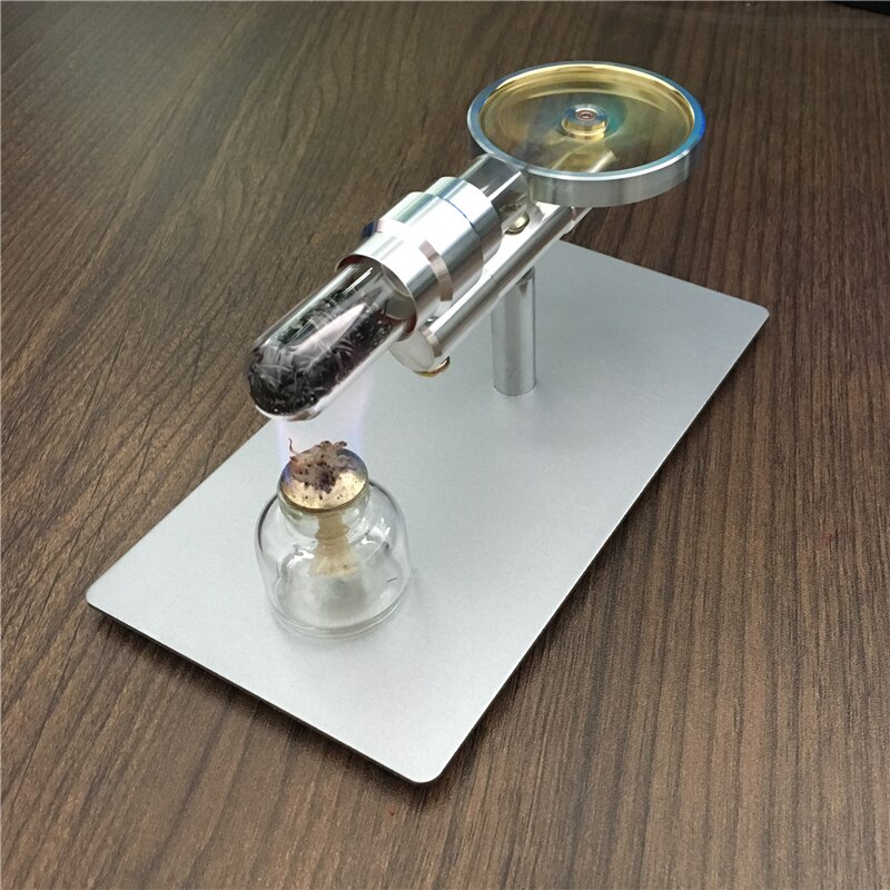 Micro-moteur à vapeur, cylindre simple, modèle d&#39;expérimentation physique,