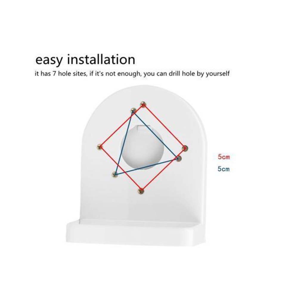 ABS Universal Plastic Wall Mount Bracket For CCTV Security 2.5" 3" Dome Cameras