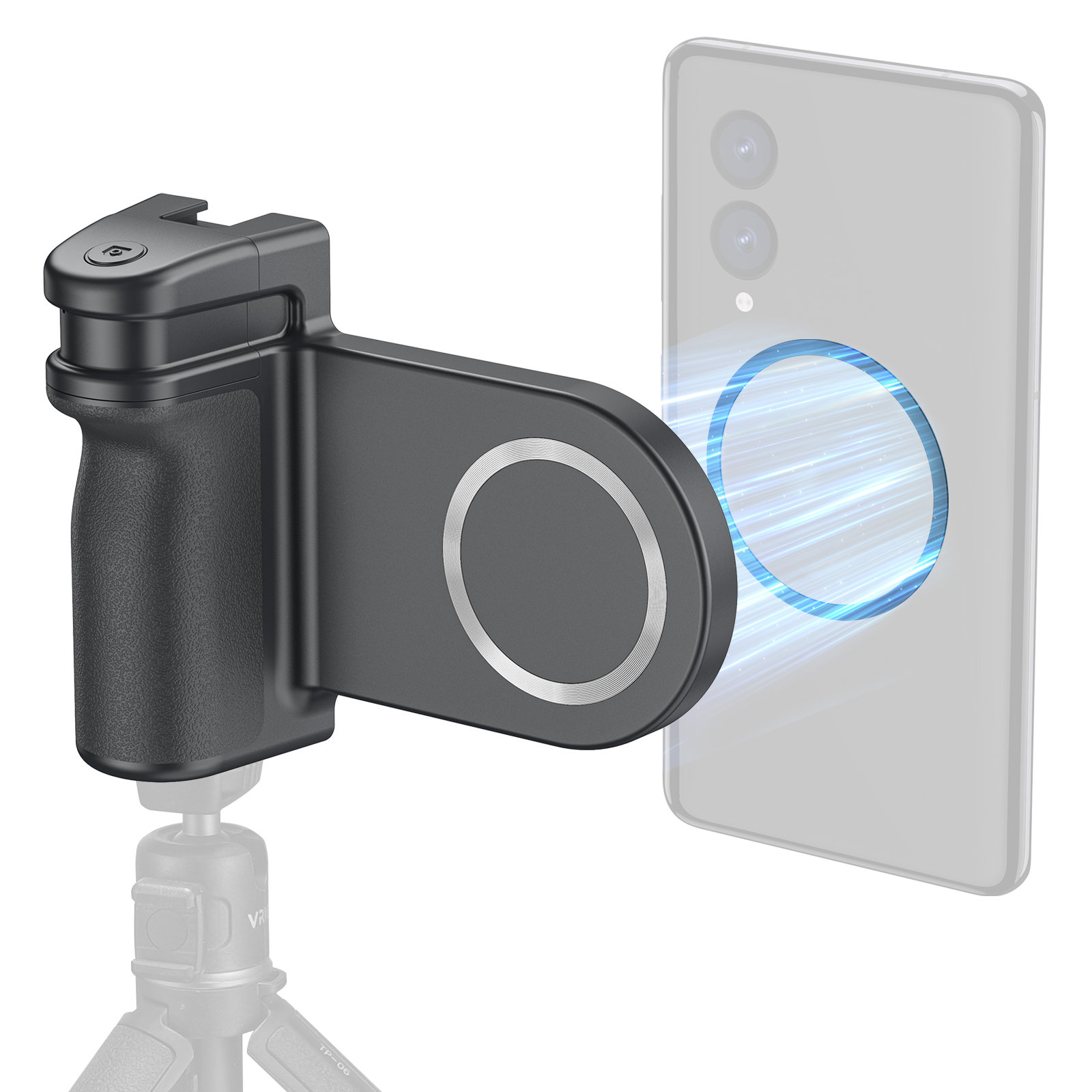 Snapgrip magnétique Bluetooth obturateur téléphone Capgrip portable Selfie Booster pour iPhone HUAWEI Xiaomi poignée avec anneau directe