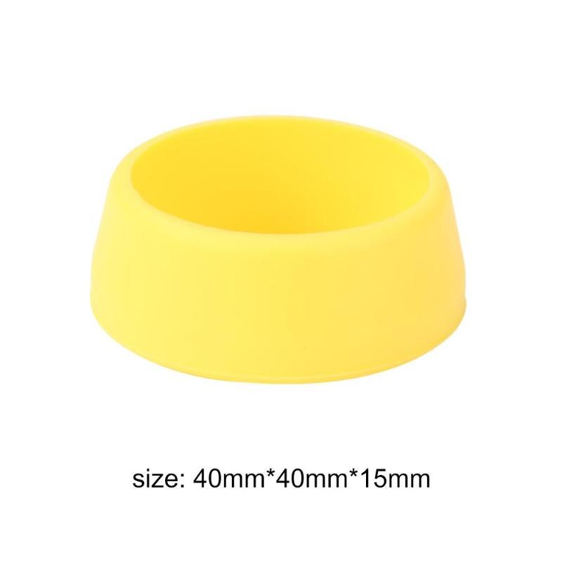 Offre spéciale vélo siège poteau cache-poussière délicate Portable Silicone siège tige anneau de protection vtt vélo tige de selle cache-poussière: Yellow