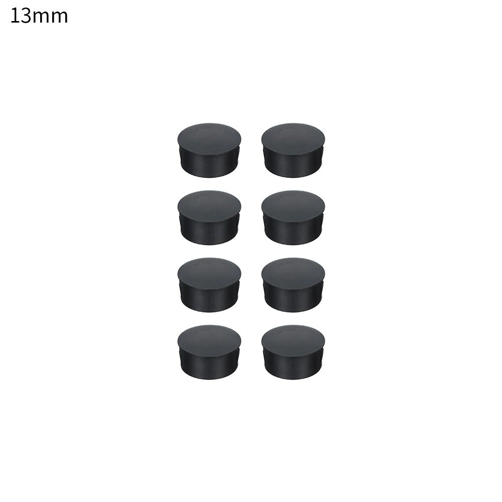 Plastic Hole Decorative Cap Caps Protector Floor Protection Blanking End Caps Pipe Plug Cover Hole Plug Furniture Feet: 13mm
