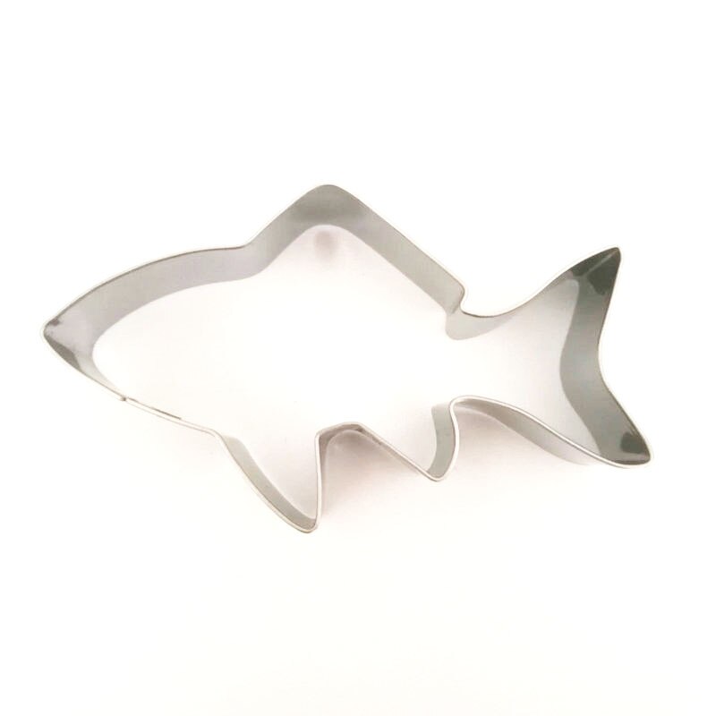 Small Fish Shape Stainless Steel Cookie Cutter Biscuit Baking Mold Fondant Cake Decorating Tools