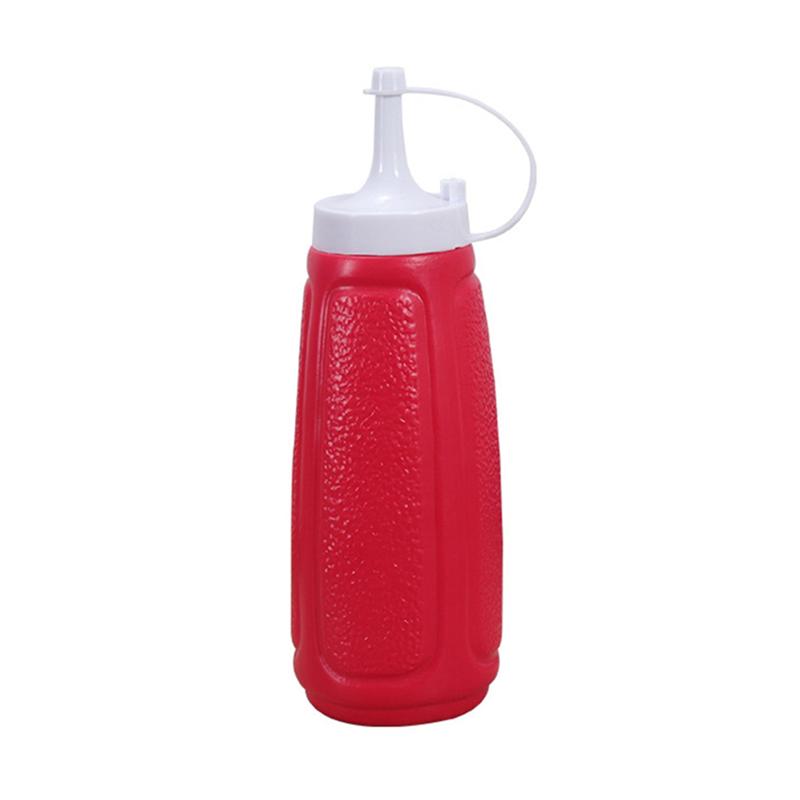Kunststoff Gewürz quetschen Flaschen Ketchup Senf Mayo Salat Dressing Flasche Olivenöl Flaschen Soße Spender Küche Gerät: verrotten