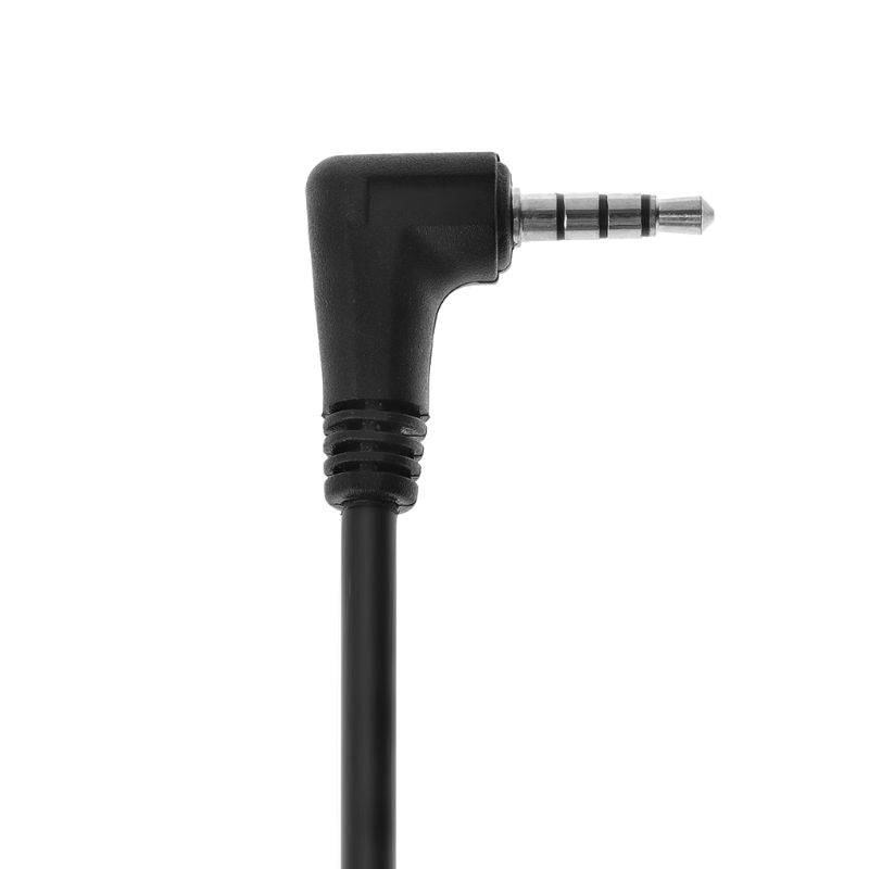 3.5mm Audio Jack Speaker PTT Mic For Yaesu MH-34B4B VX-3R FT-60R FT1DR FT2DR B85B