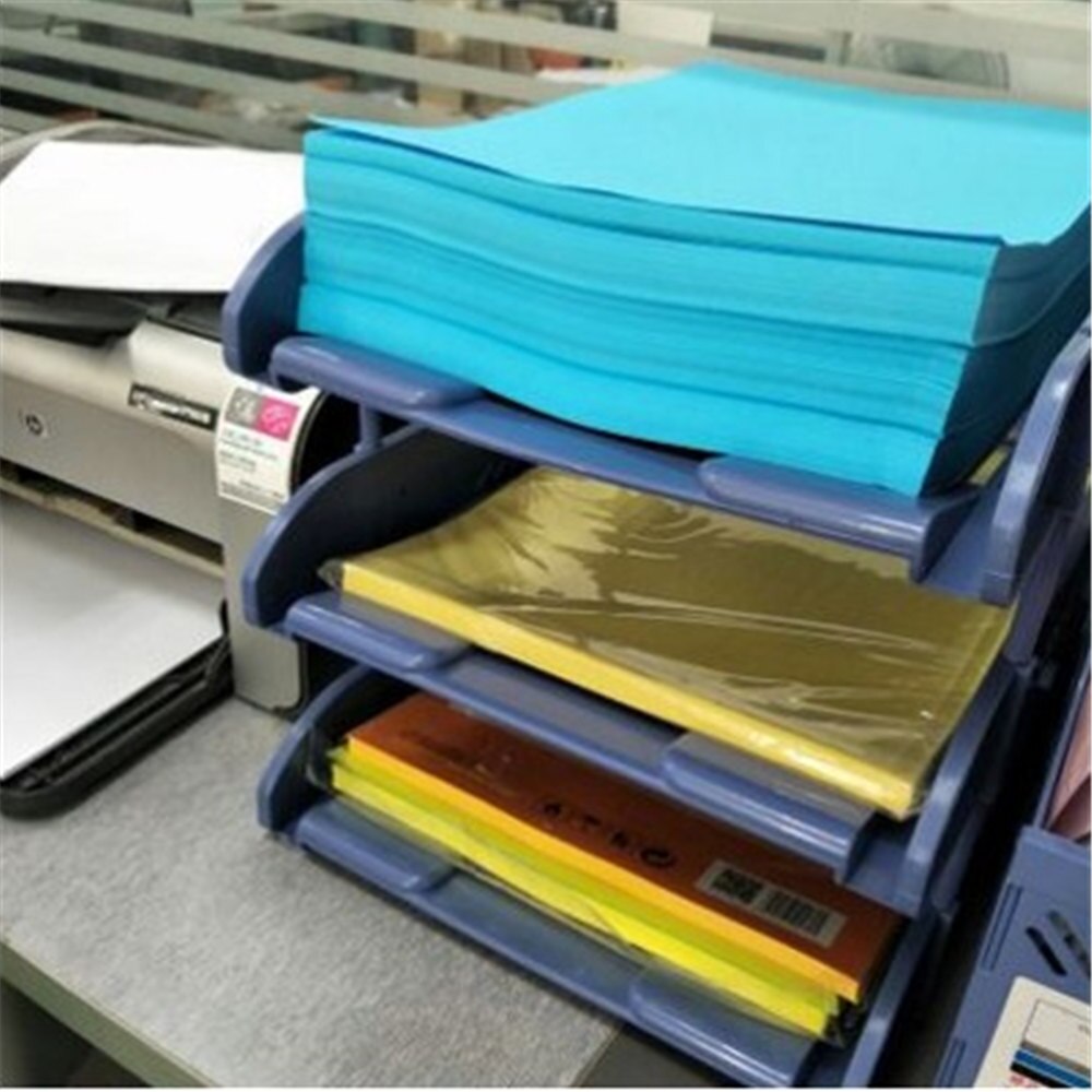 3 Layers Document File Tray Holders Desk Set Book Holder Bookend Organizer A4 Office School Supplies Desk Accessories