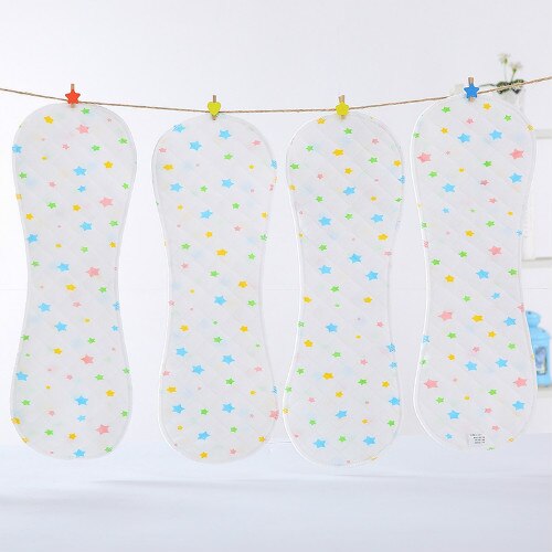 Reusable Cloth Diaper Inserts, 10Pcs Breathable Cotton