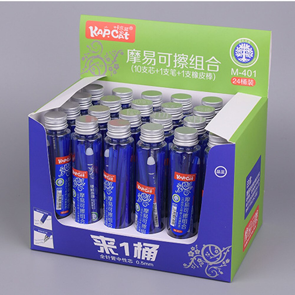 Erasable Pen 0.5mm Gel Pen Office Supplies Student Removed Friction Black Ink School Stationery Office Writing Tool