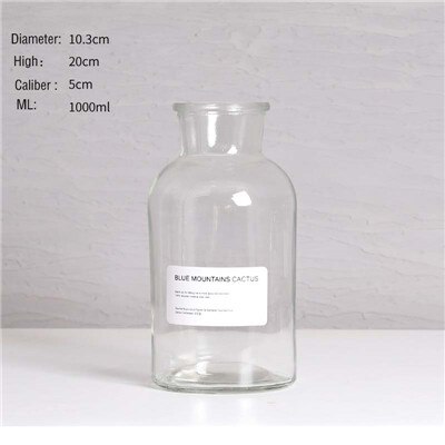 Europäischen Transparent Blume Vasen Pflanzen Halter Nordic Glas Vase Hause Dekoration Ornamente Hydrokultur Schreibtisch Blumentöpfe Handwerk: J