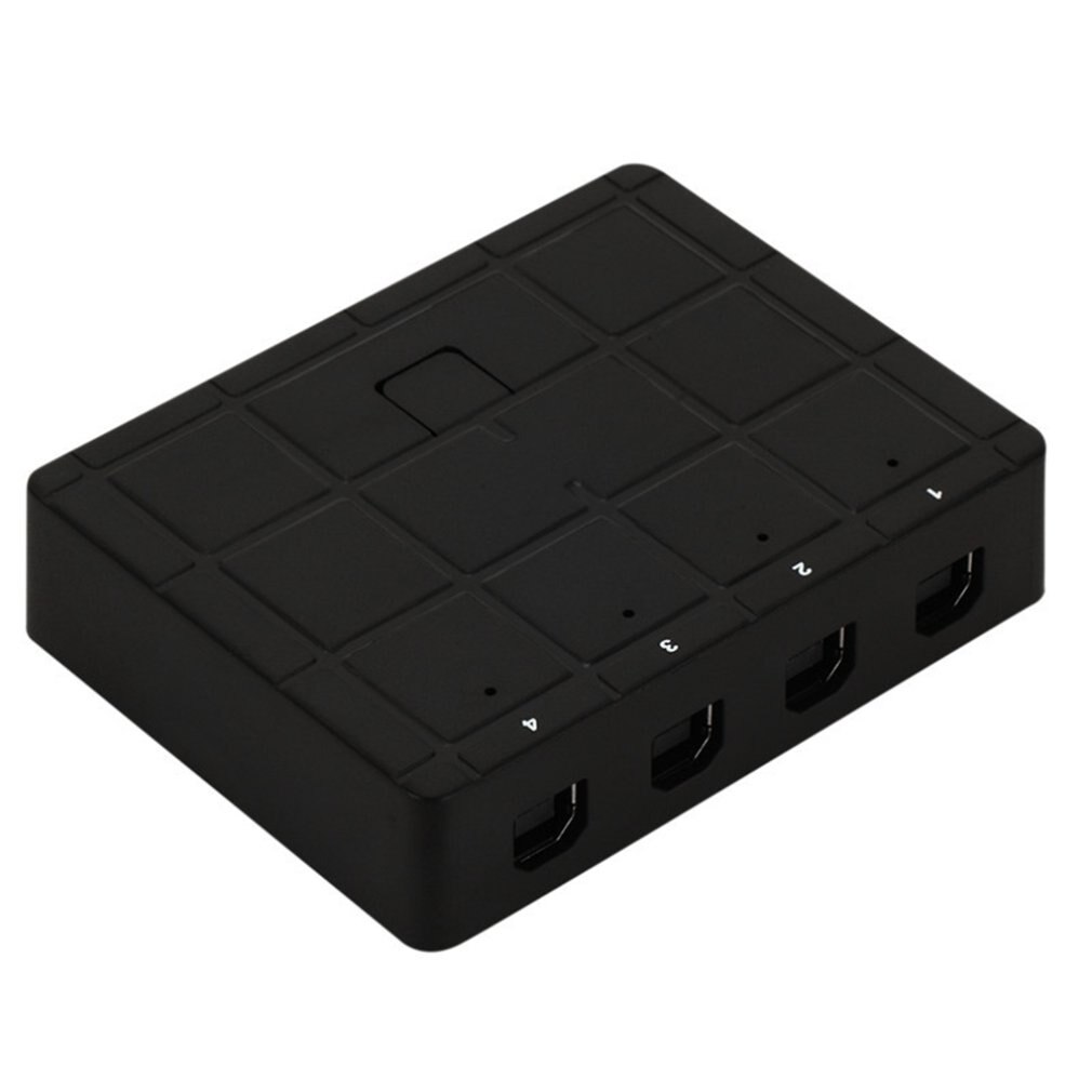 Usb Printer Delen Apparaat 2-Poorts Switch Computer Delen U Disk Muis 2 In 1 Out Converter Compatibel Met usb 2.0