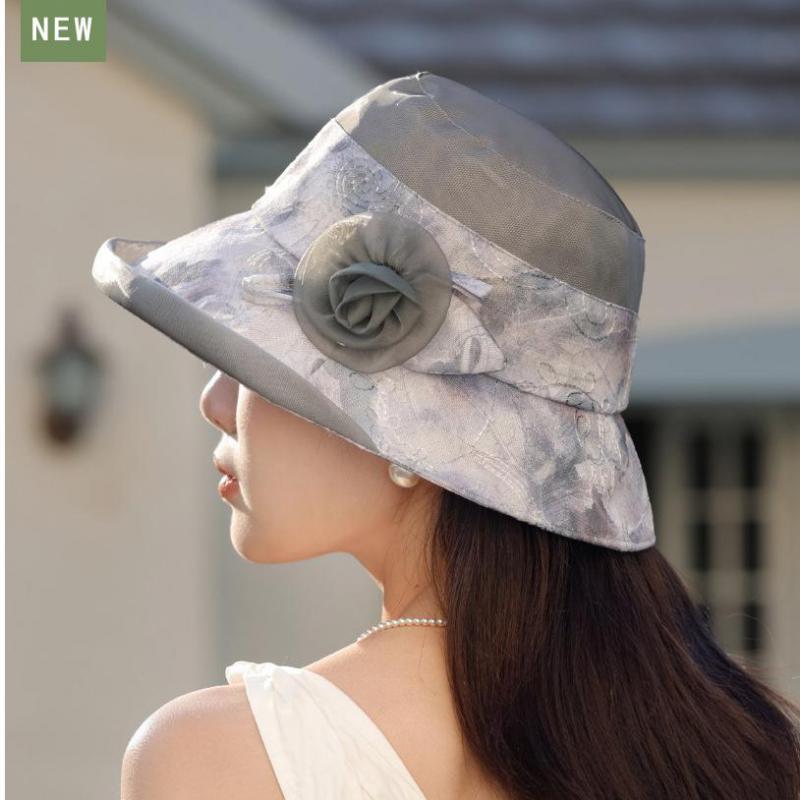 Dames Emmerhoed Zomerhoeden Voor Vrouwen Bloemenpatroon Ademend Zonnebrandcrème Zonnehoed Dames Outdoor Zonnescherm Zonnehoed Nieuw