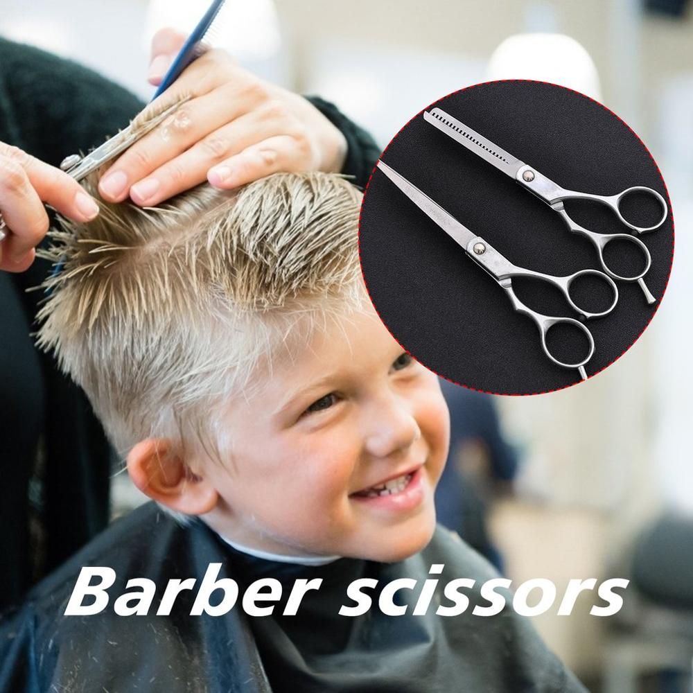1Pcs Hair Cutting Thinning Scissors Barber Shears Hairdressing Salon Hair Clipper Universal