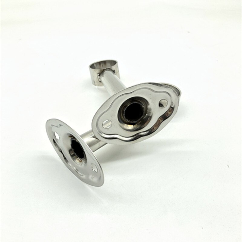 25/32mm halkaisijaltaan vaatekaappi 304 ripustuskiinnike teräsputki laippa putken kannake, ripustustanko verhotanko kattoon kiinteä kannatinkiristin