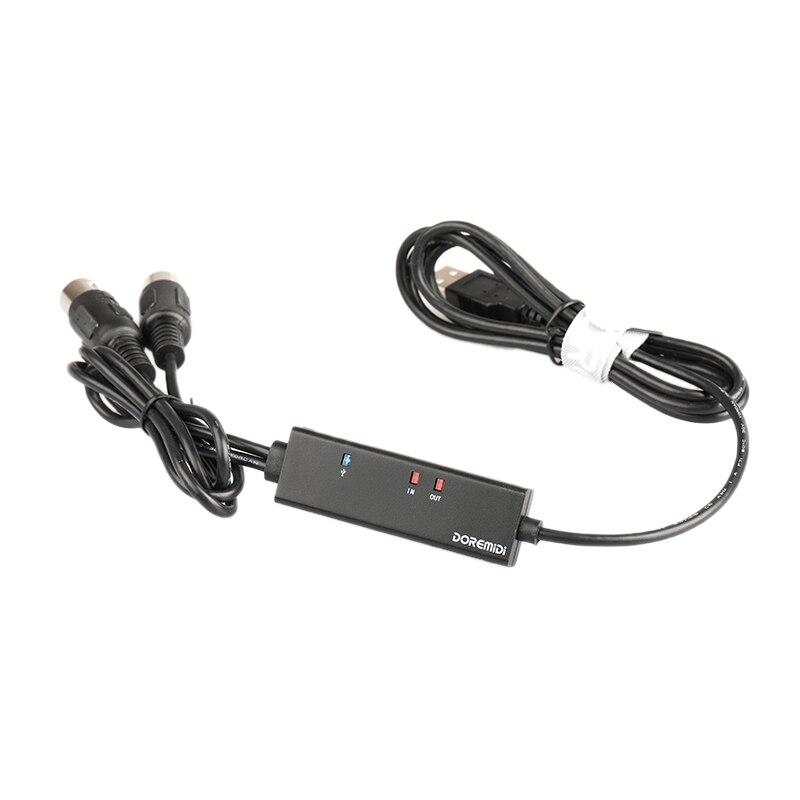 DOREMiDi-convertidor MIDI a USB, Cable USB MIDI con luz indicadora, Chip de procesamiento FTP, MTU-10: Default Title