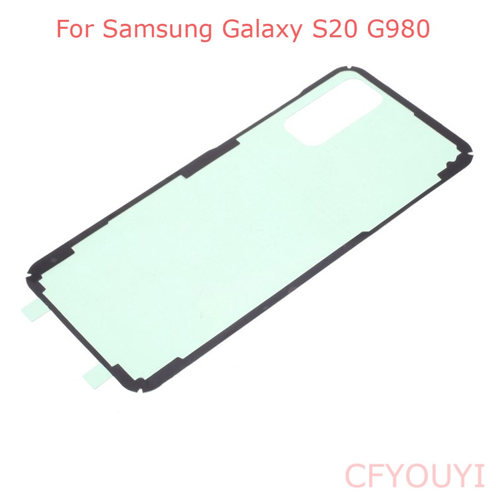 Voor Samsung Galaxy S20 G980 S20 Ultra G988 S20 + G985 Batterij Back Deur Sticker Lijm: S20