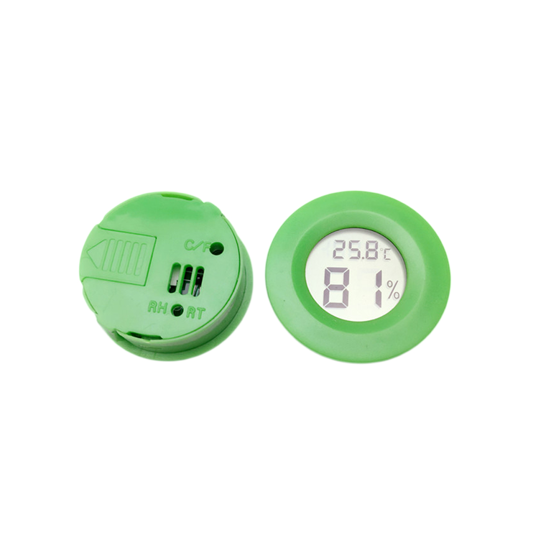 LCD Digital Thermometer Hygrometer Thermostat Kühlschrank Gefrierschrank Tester Temperatur Feuchtigkeit Meter Detektor Thermograph Haustier Auto Auto: Rot