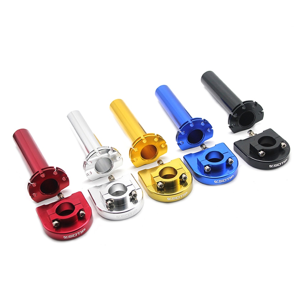 ZSDTRP Aluminum Grip Throttle Motorcycle Handle Bar Grip Throttle Assist CNC Alloy Twist Gas Handle for KTM