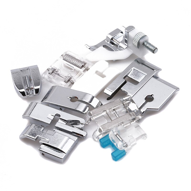 Domestic Sewing Machine Parts 11pcs Presser Foot Accessories Home Sewing Tool Accessories Household Sewing Feet Tools