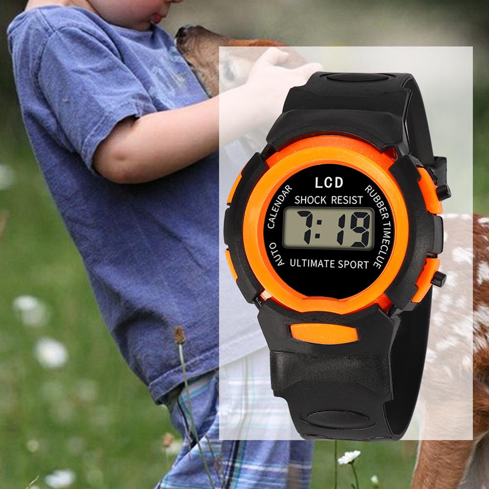 Digitale Uhr Kinder Kinder Mädchen Analog Digital Sport LED Elektronische Wasserdichte Armbanduhr Neue Relogios Digitais Heißer A40