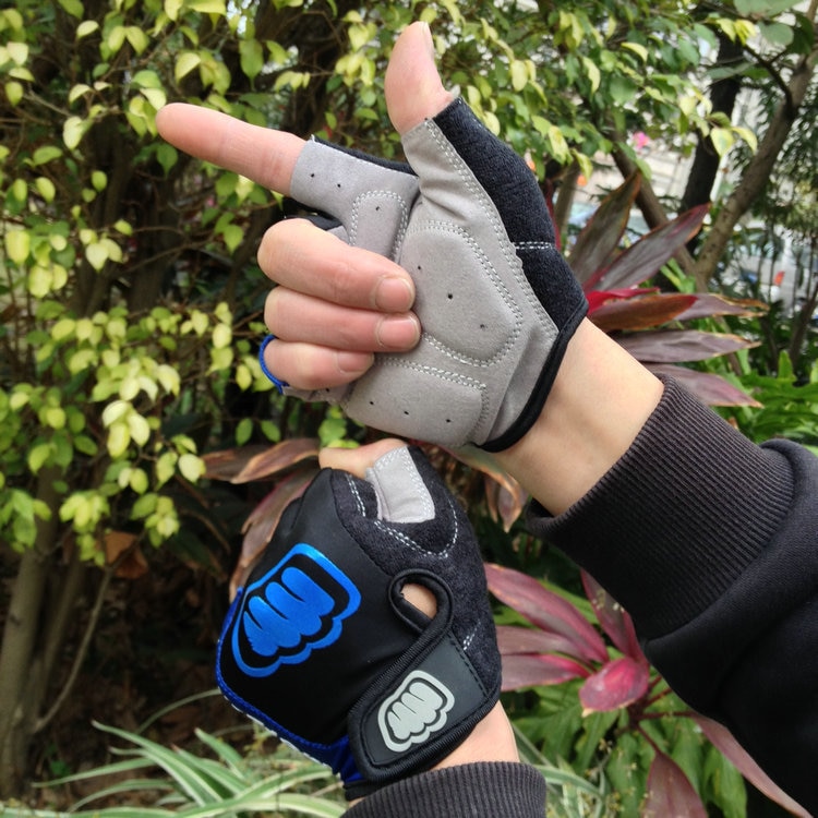 Sommer radfahren handschuhe mtb fahrrad fahrrad handschuhe halb finger handschuh gel pad atmungs zubehör