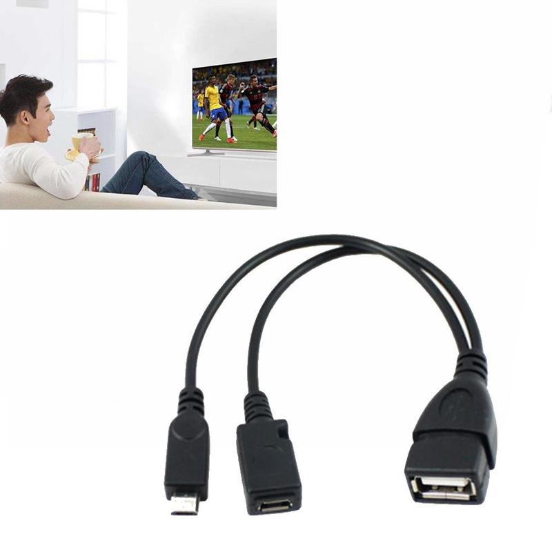 Hard Disk Data Cable MicroUSB Male to USB Female OTG Cable LAN Ethernet Adapter Support Automatic MDIX