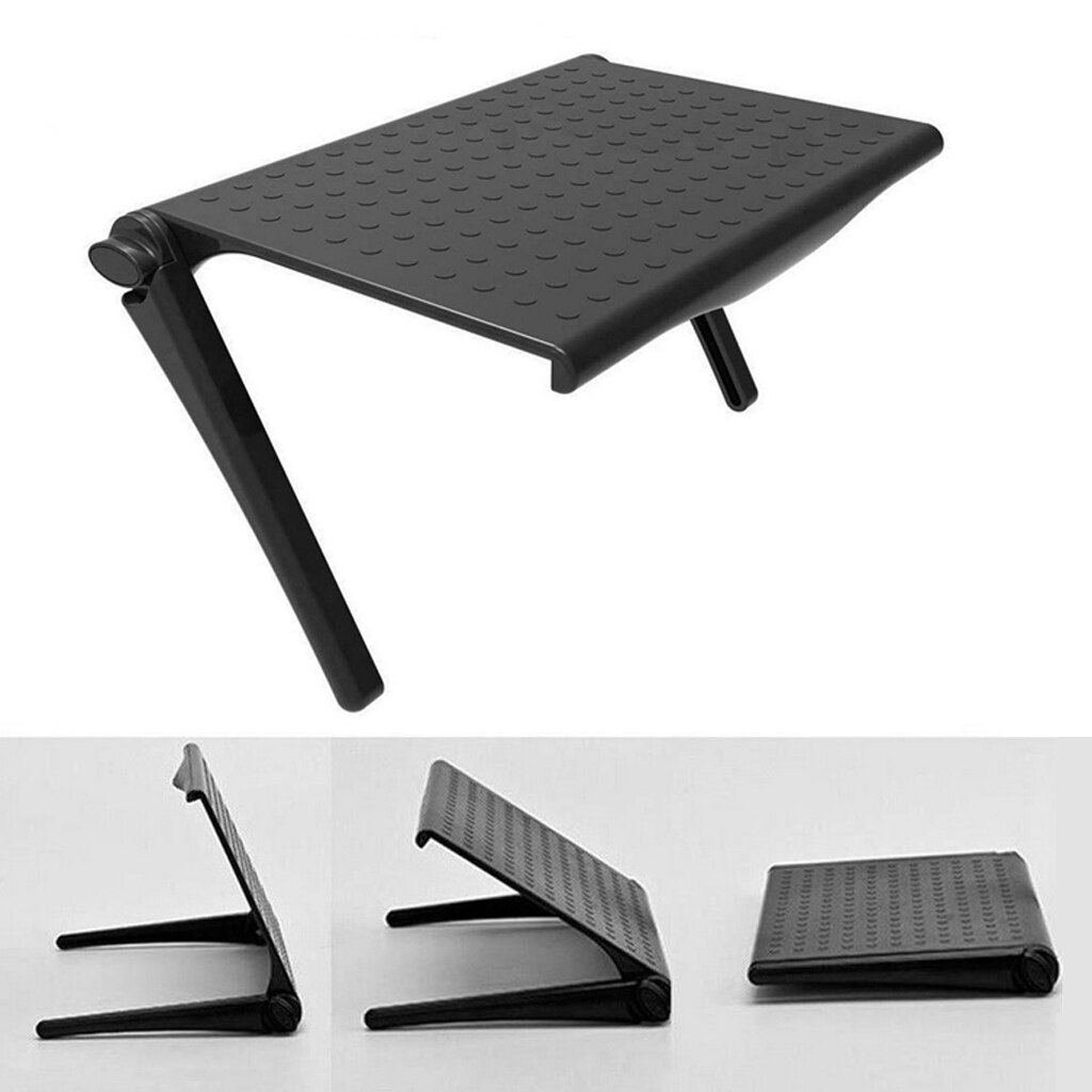 1x TV Top Shelf Adjustable Screen Shelf TV Storage Bracket Rack Media Boxes