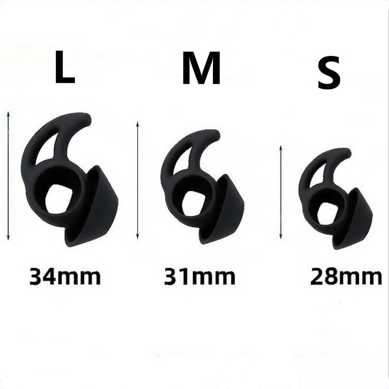 Embouts en Silicone de remplacement, 6 pièces, oreillettes sans fil, pour Bose QuietComfort, stop-bruit