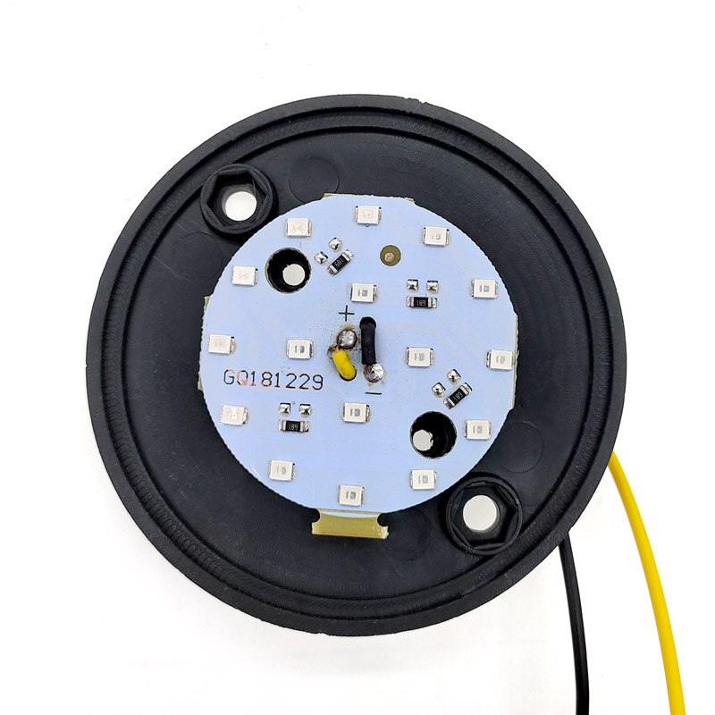Luz de alarma de emergencia para coche, lámpara de señal de giro trasera cónica, bombillas de advertencia para camión, RV, 24V, 16LED