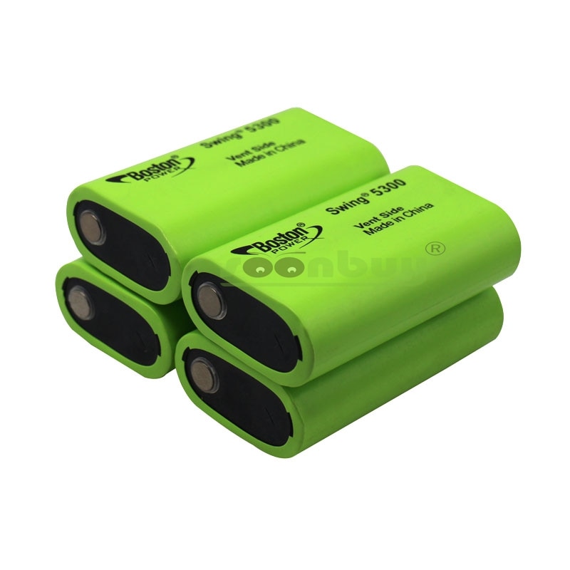 4pcs 100% Original Lithium Battery BOSTON SWING 5300mAh low temperature fuel battery cell 3.7v 13A discharge