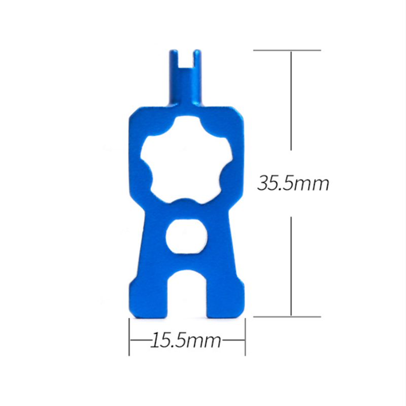 4 In 1 Bike Valve Core Wrench and Presta Tire Valve caps Bicycle Valve Removal Tool Portable Repair Tools Accessories