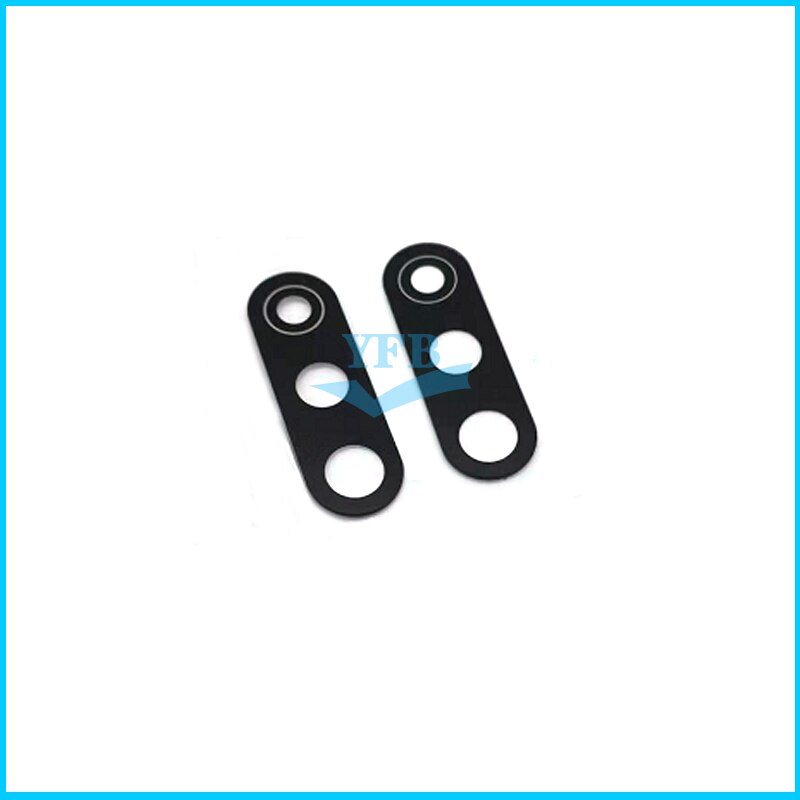 2 stücke Hinten Zurück Kamera Glas Objektiv Abdeckung mit Klebstoff Aufkleber Für vivo Y17/Y3 6,35 "Ersatz Teile