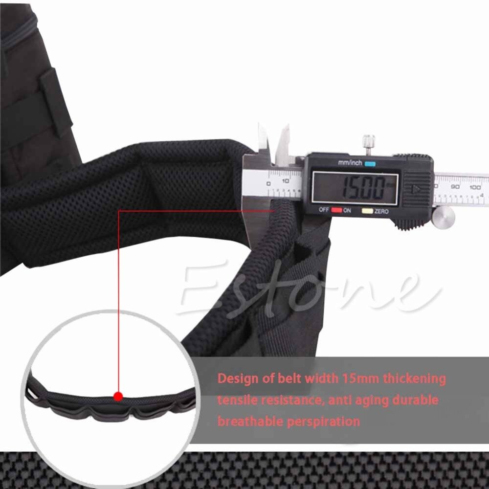 1 PC Adjustable Camera Waist Padded Belt Lens Case Pouch Bag Holder Pack Strap