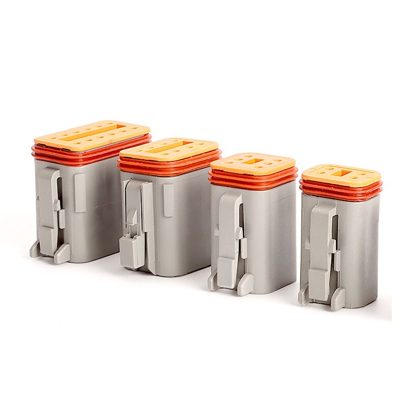 Deutsch DT Connector DT06-2S/DT04-2P 2P 3P 4P 6P 8P 12P Waterproof Electrical Connector for Car Motor With Pins 22-16AWG