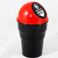 Caja de almacenamiento de estilo de coche, papelera, depósito de basura para Hyundai Santa Fe Veracruz Mistra Tucson Veloster Rohens AZERA Avante