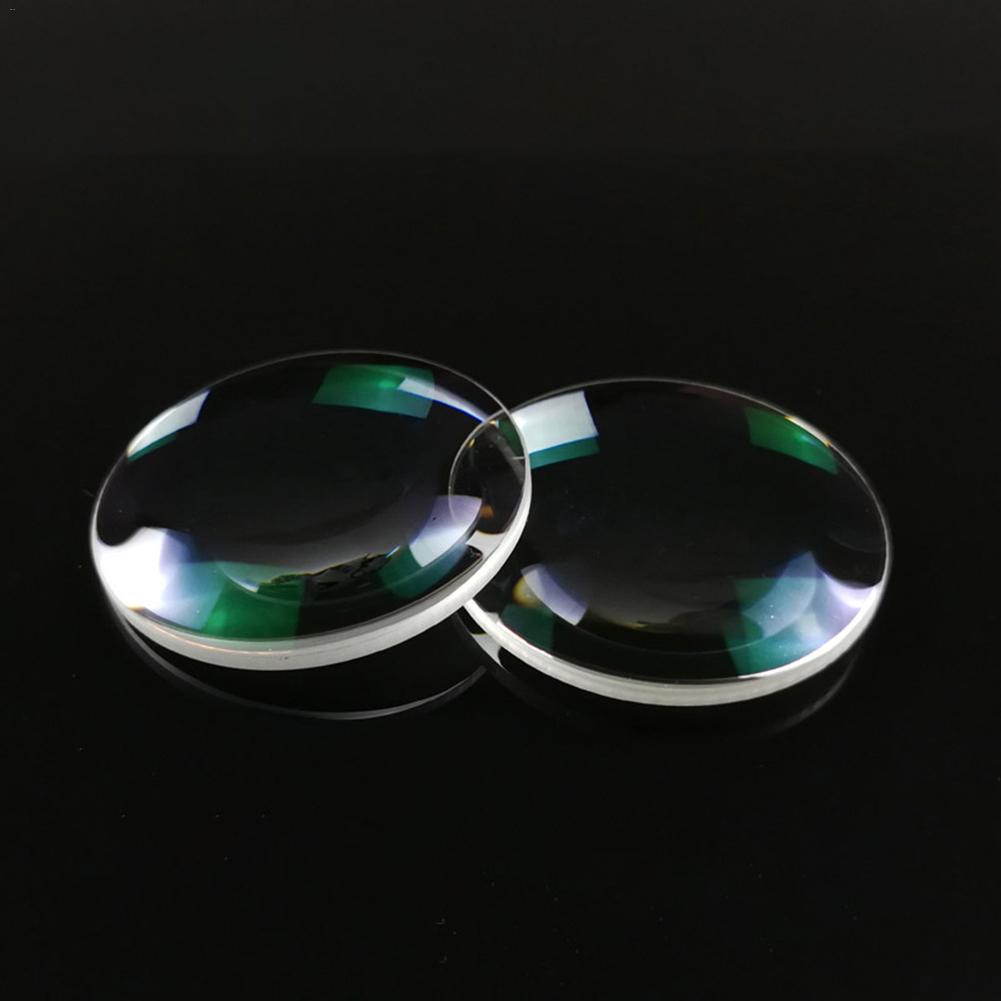 Hight 42mm Diameter 65mm Focal Length Optical Test Convex Lens Glass Optical Instrument Triple Prism For Sensors