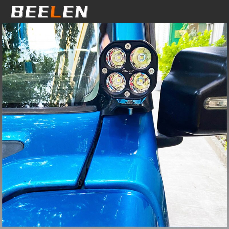 Spotlight bracket A-Pillar Work Light Mounting Bracket Driving Light Front Cowl For Suzuki Jimny JB64 JB74W Accessory