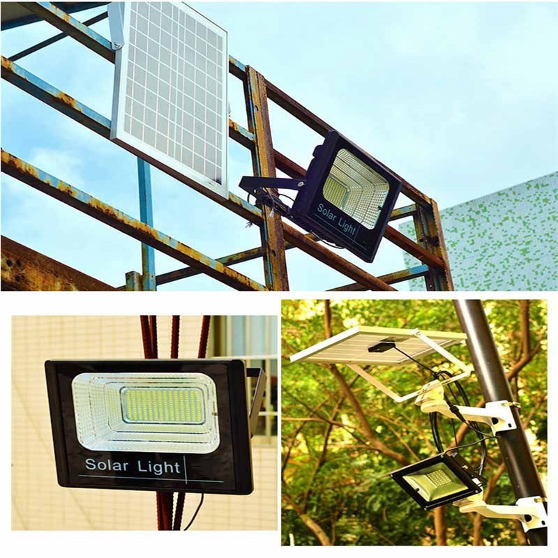 25W/45W/65W Solar Garden Light Outdoor Waterproof LED Floodlight Spotlight Solar Lamp IP67 Outdoor Park Garden Solar Flood Light