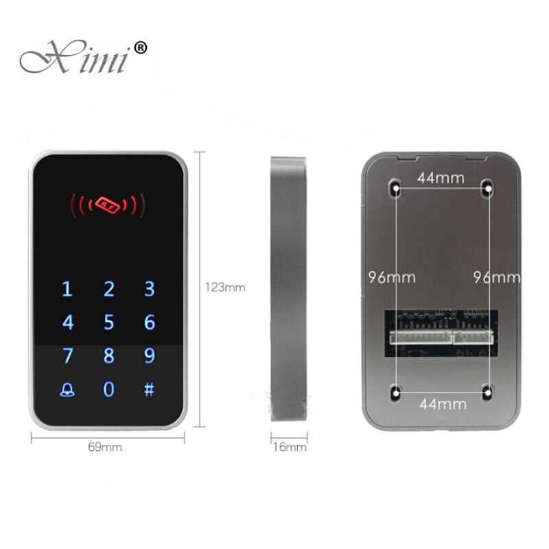Good Touch Waterproof Keypad Proximity RFID Card EM Card Access Control Reader Standalone Single Door Access Controller