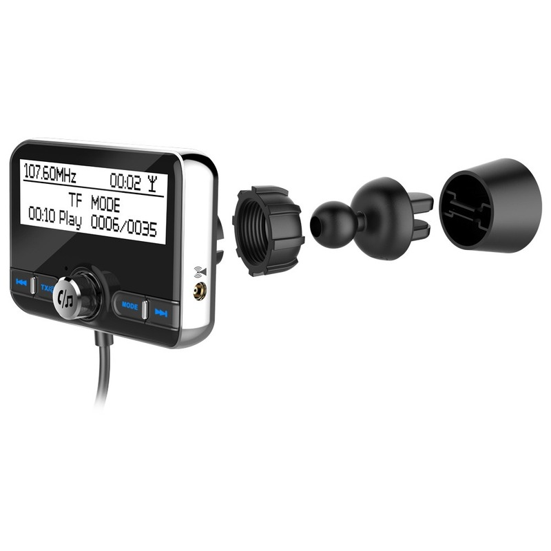 2.4-Inch Auto Dab Digitale Radio Adapter Auto MP3 Bluetooth Fm-zender Dab002