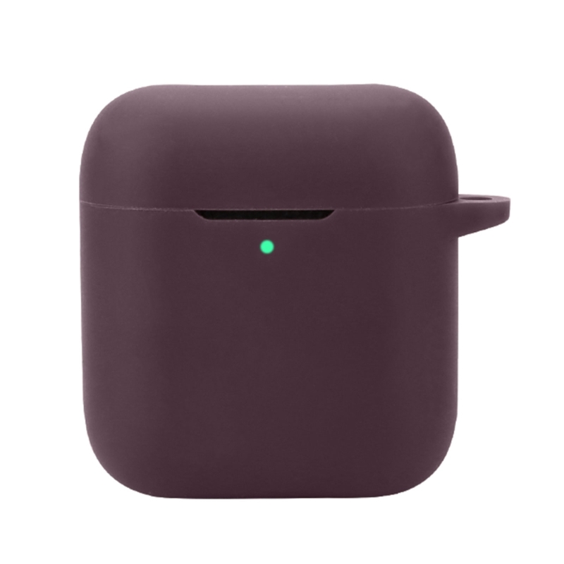 Funda protectora de silicona suave para auriculares inalámbricos Marshall Minor III, funda protectora a prueba de golpes y polvo: Color claret