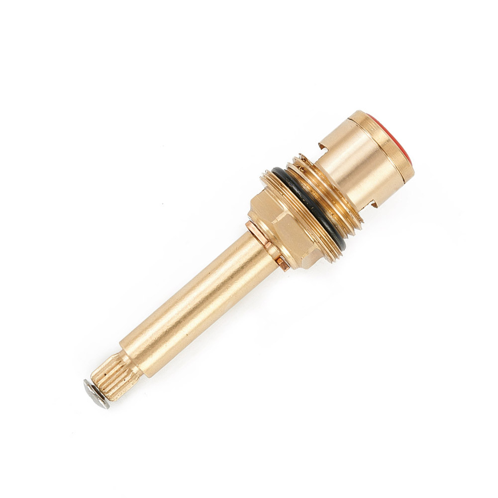 Practical Tap Valve Cartridge Quarter Insert Connector Long Stem Replacement Shower Bath Turn Flow
