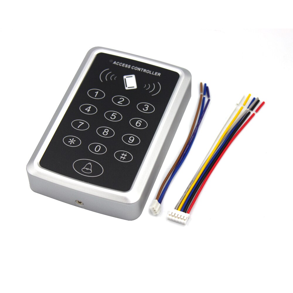 1000 users Access Control System 125KHz RFID Access Control Keypad EM Card Reader Door Lock Opener Keyboard System