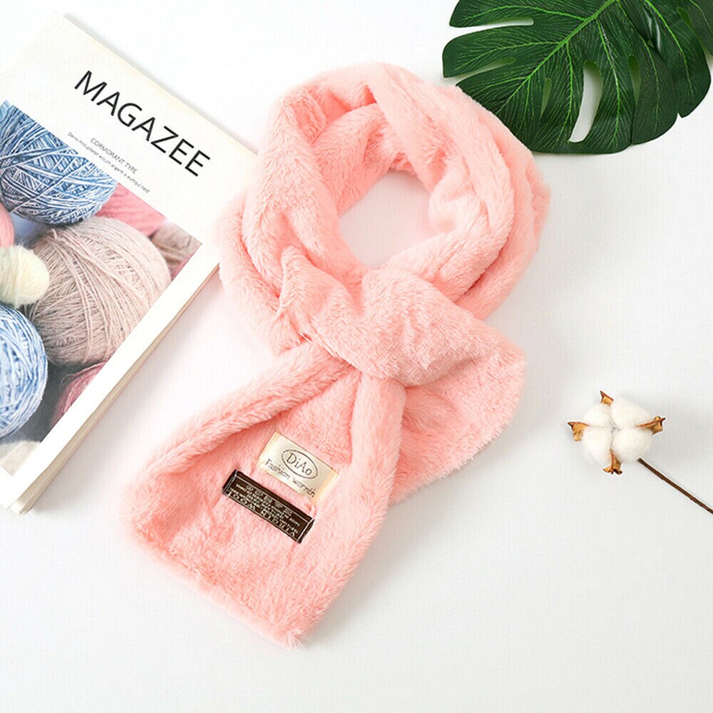 Accessoires pour bébé, écharpe douce pour enfants, garçons et filles, cache-cou d'hiver, foulards en patchwork pelucheux, châle: 13