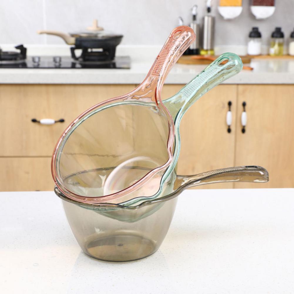 Water Spoon Thickened Anti-skid Long Handle Household Water Scoop for Yard
