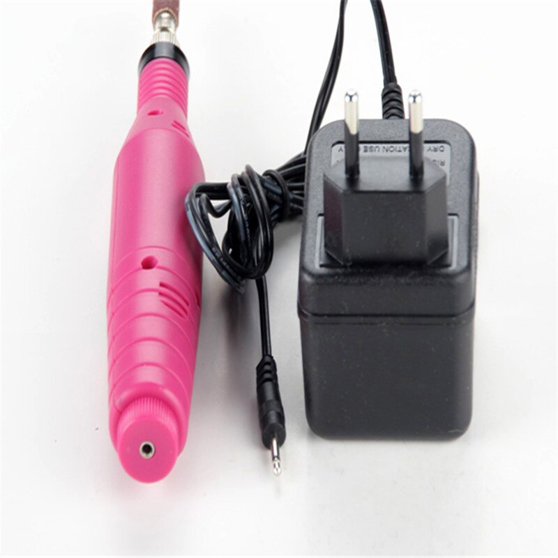 Perceuse électrique professionnelle manucure Machine perceuse à ongles stylo pédicure fichier polonais forme outil soins des pieds produit 1 ensemble 6bits