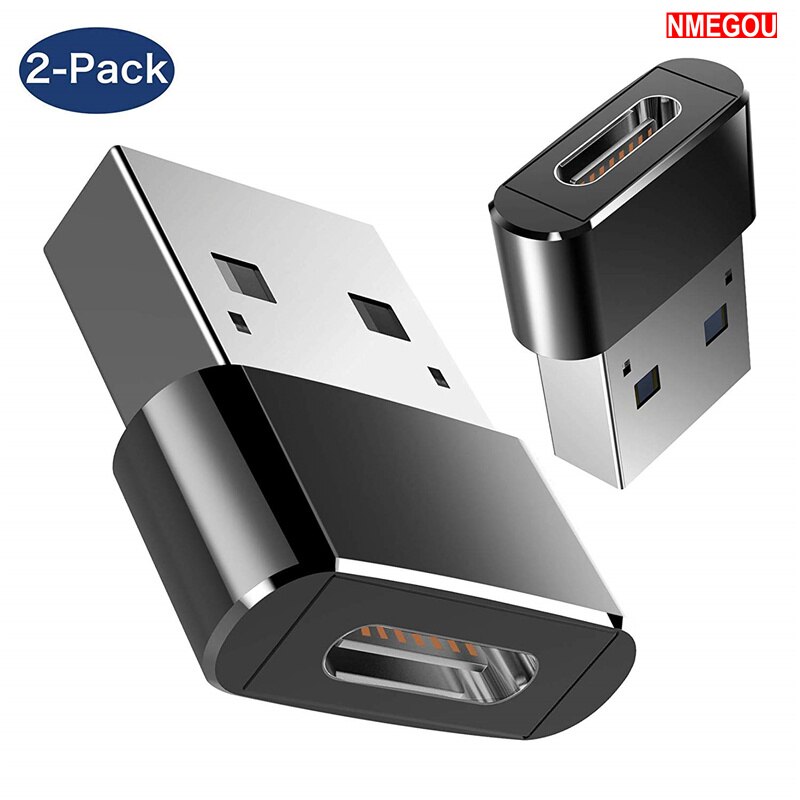2Stck USB C Buchse Auf USB Stecker Otg Adapter Lad... – Grandado