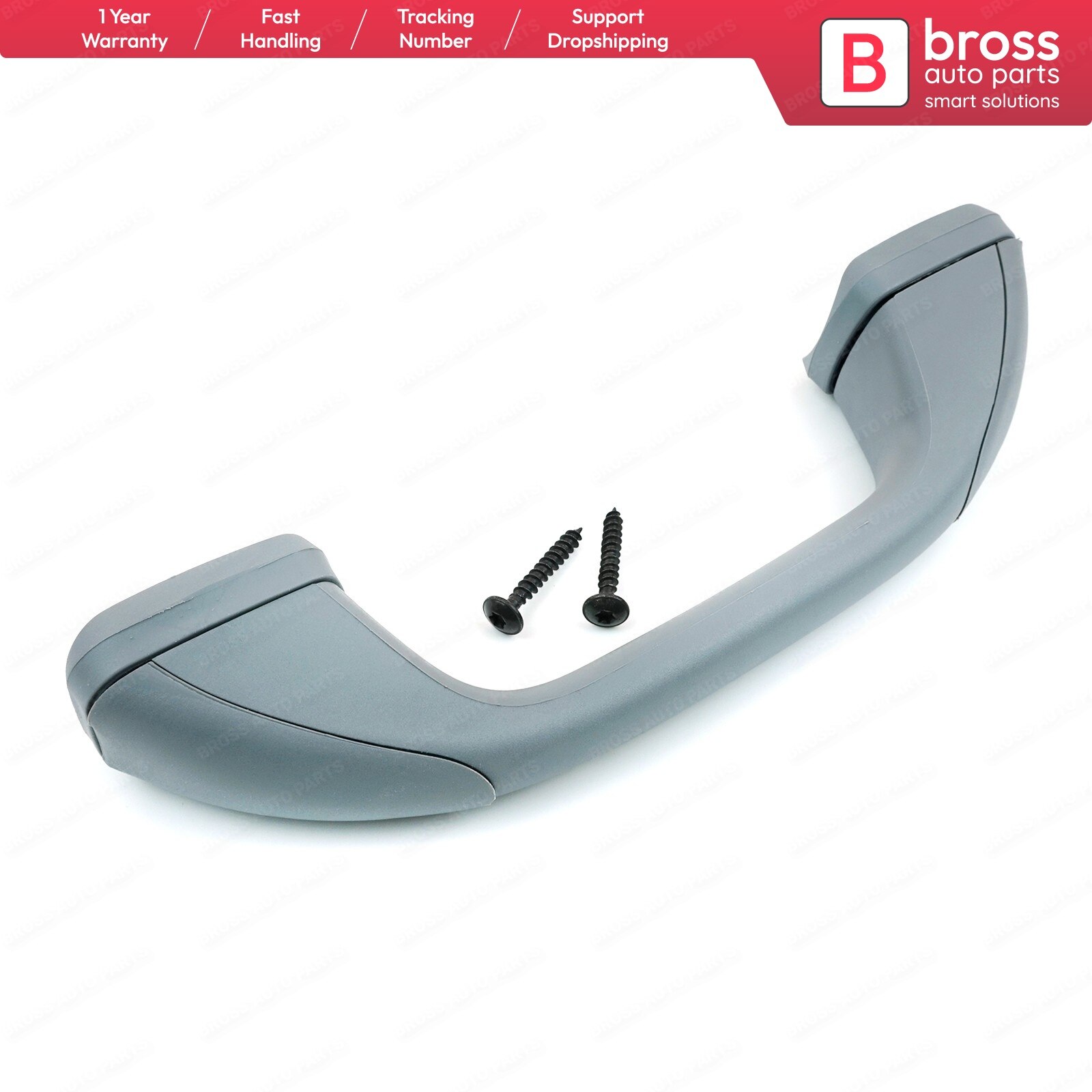 Bross Auto-onderdelen BDP762 Interieur Dak Handgreep Grijs 7701207246 Voor Megane MK1 1995-2003, kangoo MK1 1997-2007 Gemaakt In Turkije